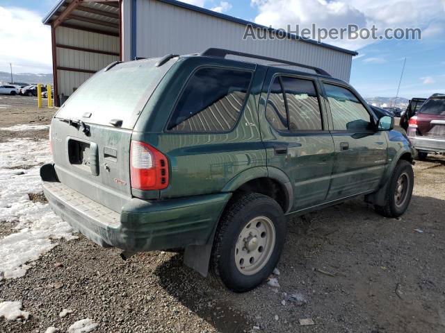 2001 Isuzu Rodeo S Green vin: 4S2DM58WX14343912