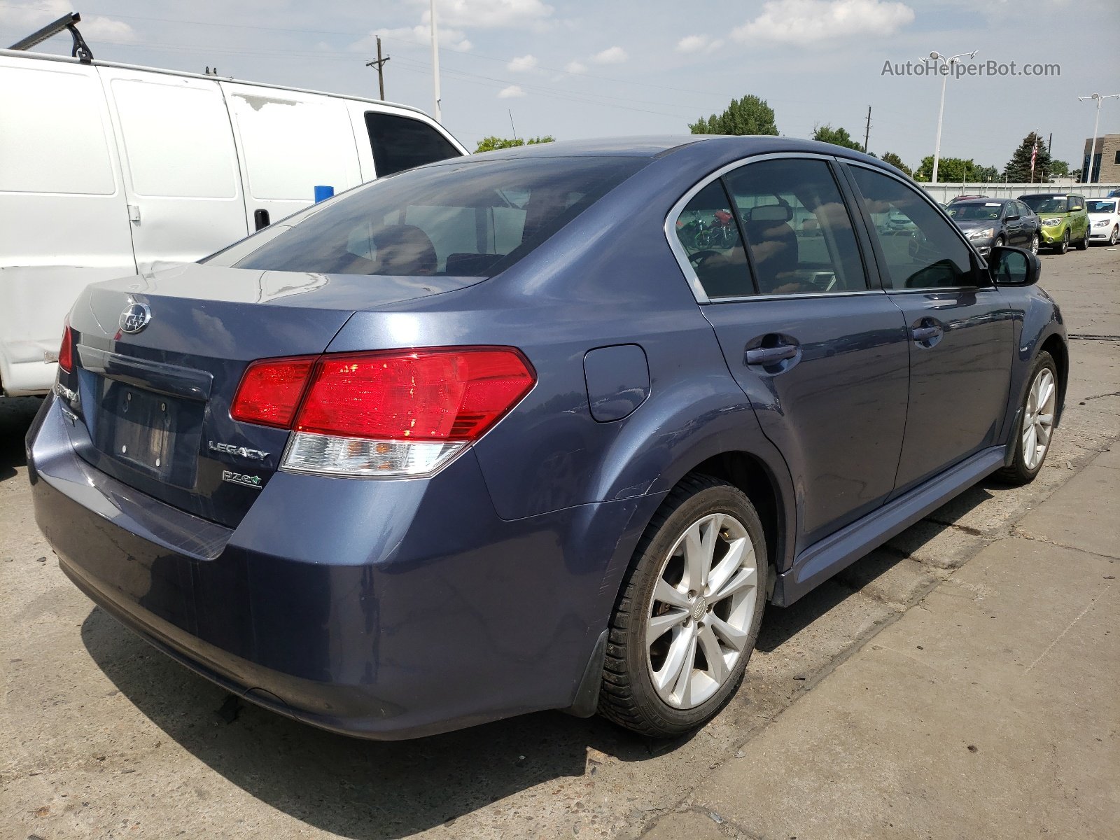 2013 Subaru Legacy 2.5i Premium Blue vin: 4S3BMBC68D3030800