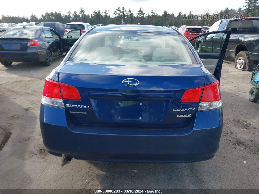 2011 Subaru Legacy 2.5i Premium Blue vin: 4S3BMBC6XB3223009