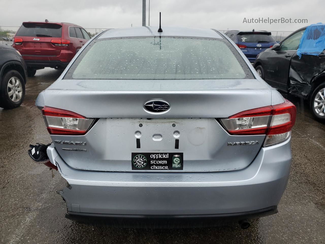 2018 Subaru Impreza  Silver vin: 4S3GKAA60J3610174