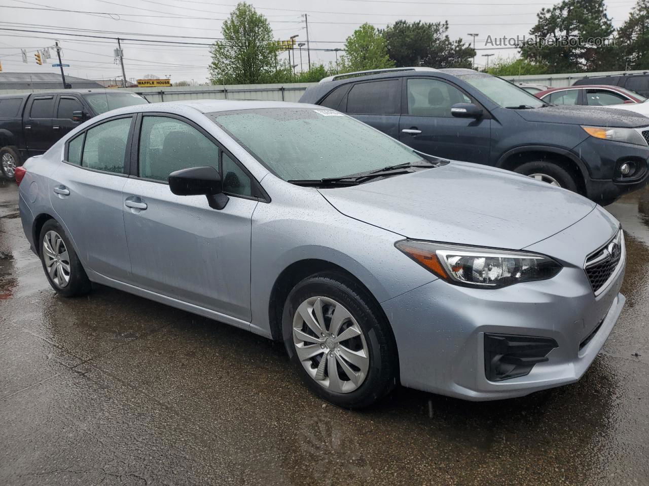 2018 Subaru Impreza  Silver vin: 4S3GKAA60J3610174