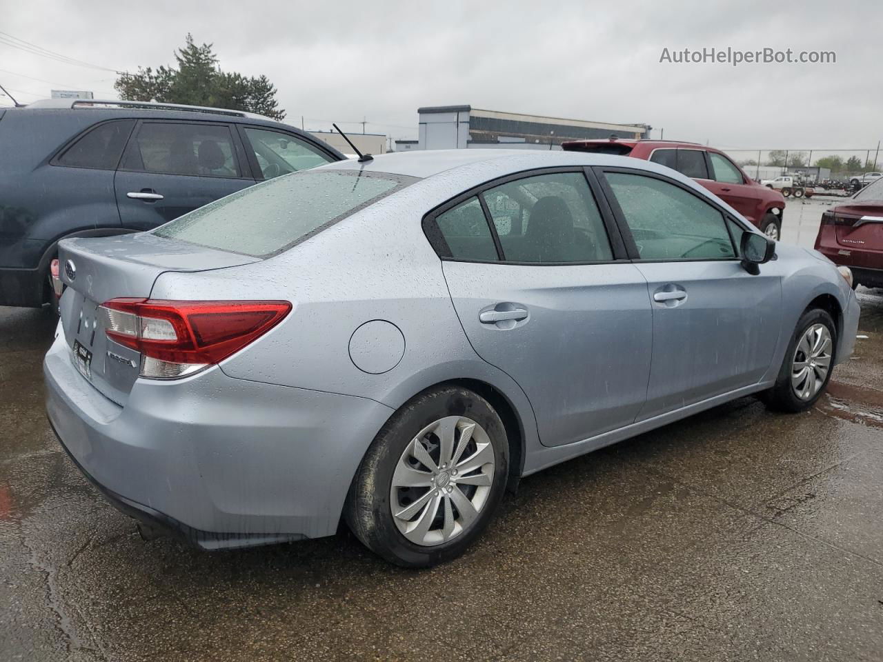 2018 Subaru Impreza  Silver vin: 4S3GKAA60J3610174