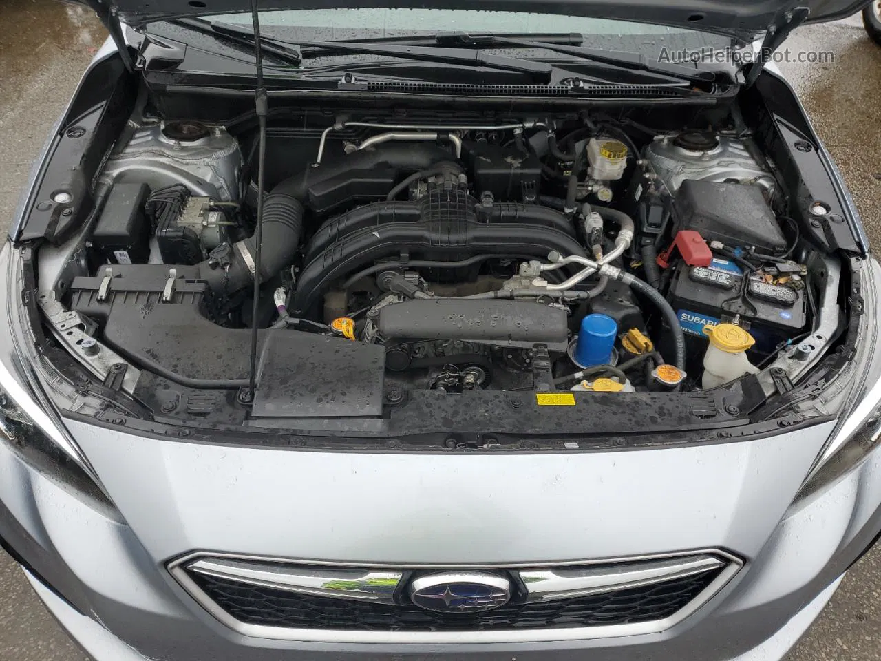 2018 Subaru Impreza  Silver vin: 4S3GKAA60J3610174