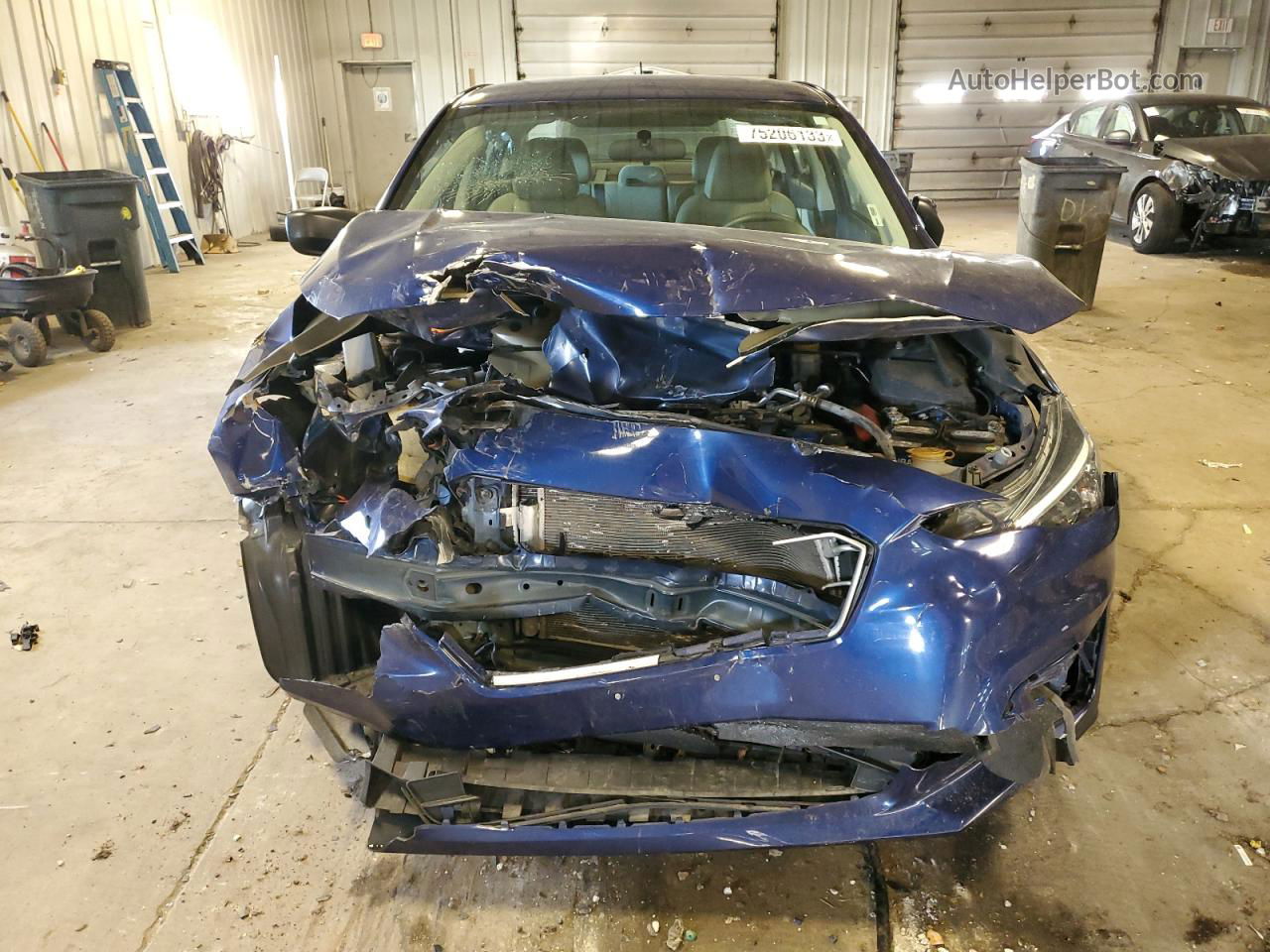 2018 Subaru Impreza  Blue vin: 4S3GKAA60J3611776