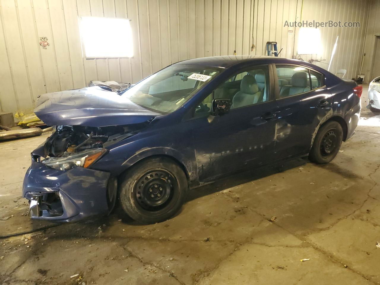 2018 Subaru Impreza  Blue vin: 4S3GKAA60J3611776