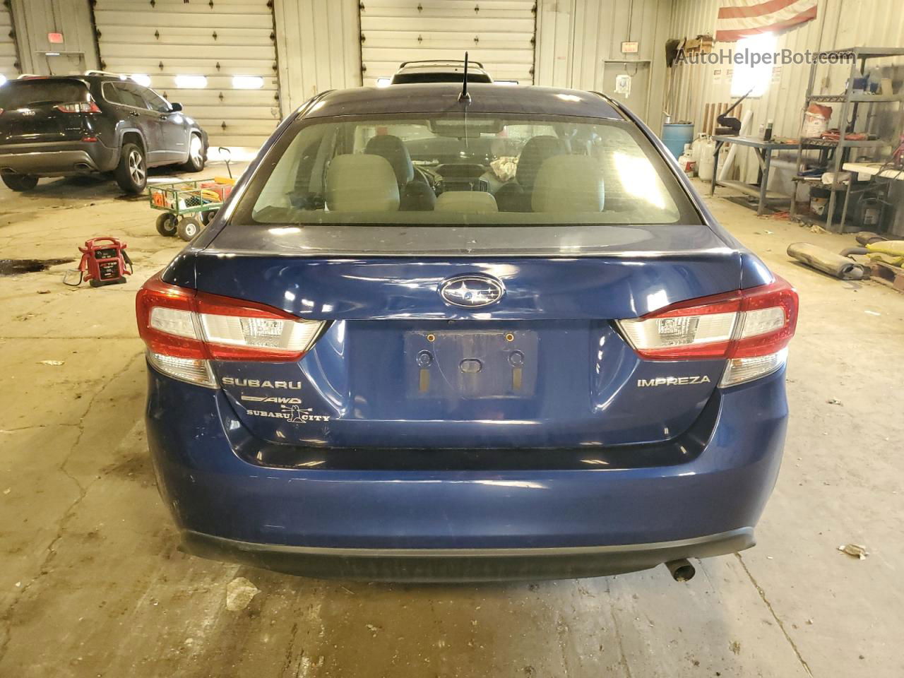 2018 Subaru Impreza  Blue vin: 4S3GKAA60J3611776