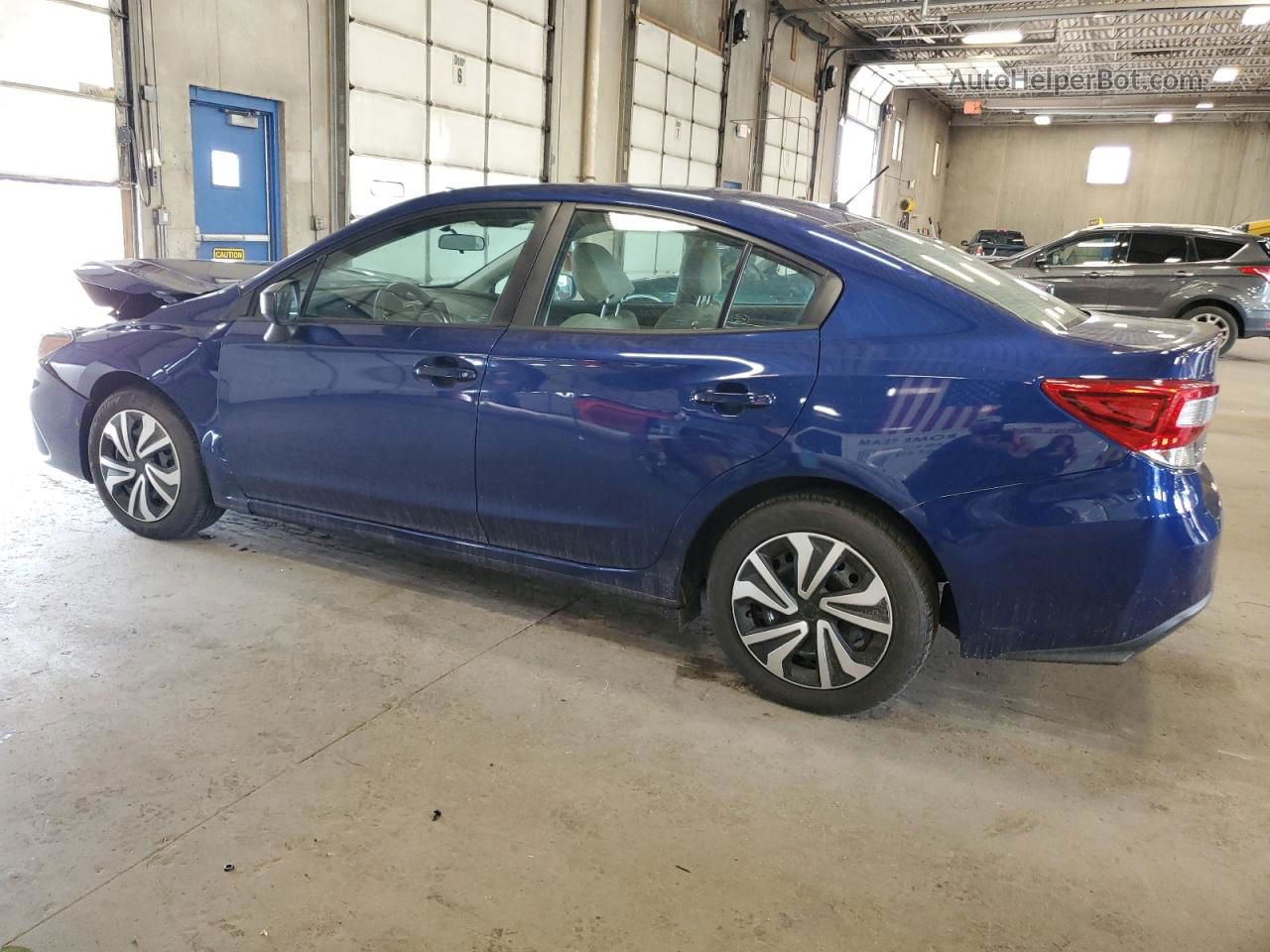 2018 Subaru Impreza  Blue vin: 4S3GKAA61J3613617