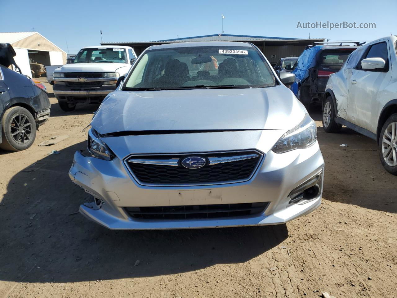 2018 Subaru Impreza  Silver vin: 4S3GKAA61J3623208