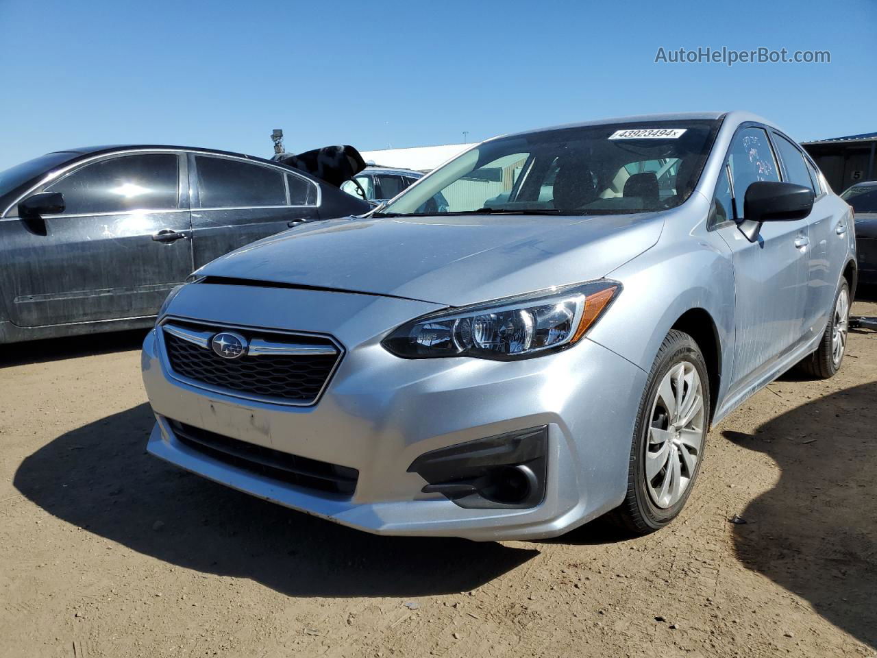 2018 Subaru Impreza  Silver vin: 4S3GKAA61J3623208