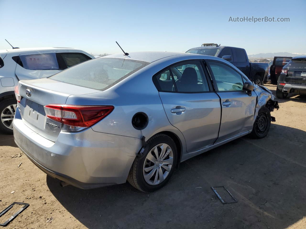 2018 Subaru Impreza  Silver vin: 4S3GKAA61J3623208