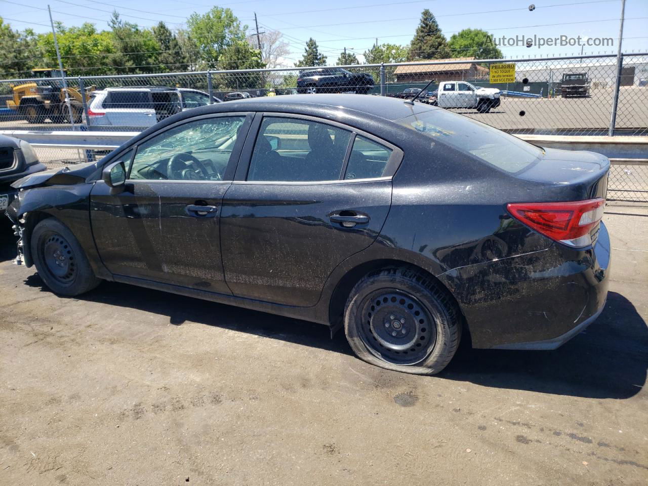 2018 Subaru Impreza Black vin: 4S3GKAA62J3602397