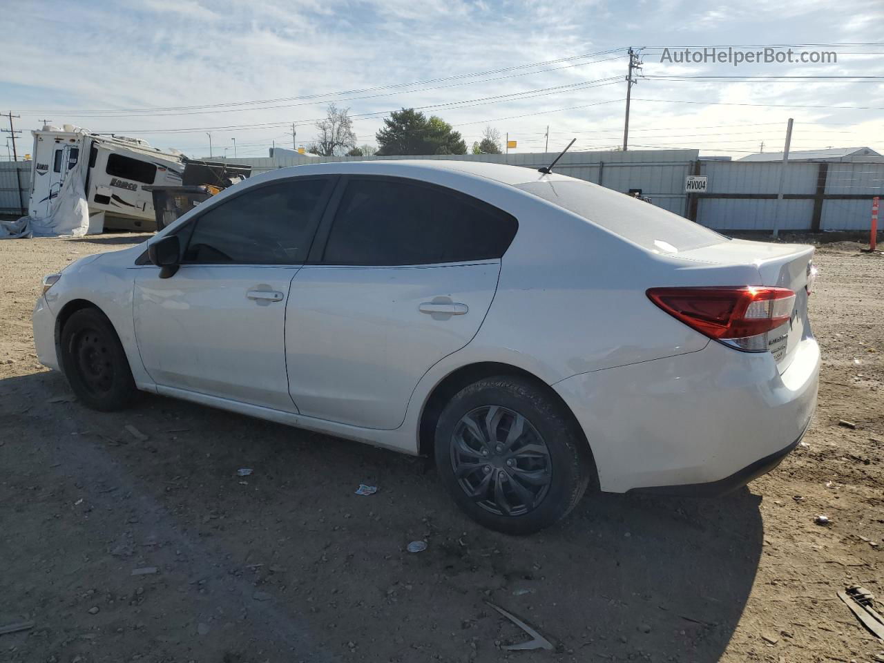 2018 Subaru Impreza  White vin: 4S3GKAA62J3605560