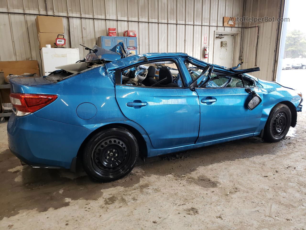 2018 Subaru Impreza  Blue vin: 4S3GKAA62J3606868