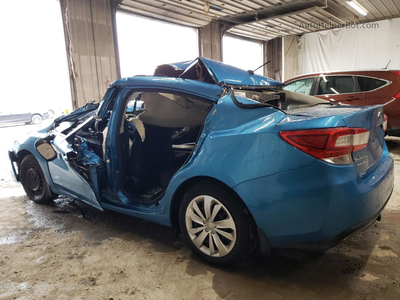 2018 Subaru Impreza  Blue vin: 4S3GKAA62J3606868