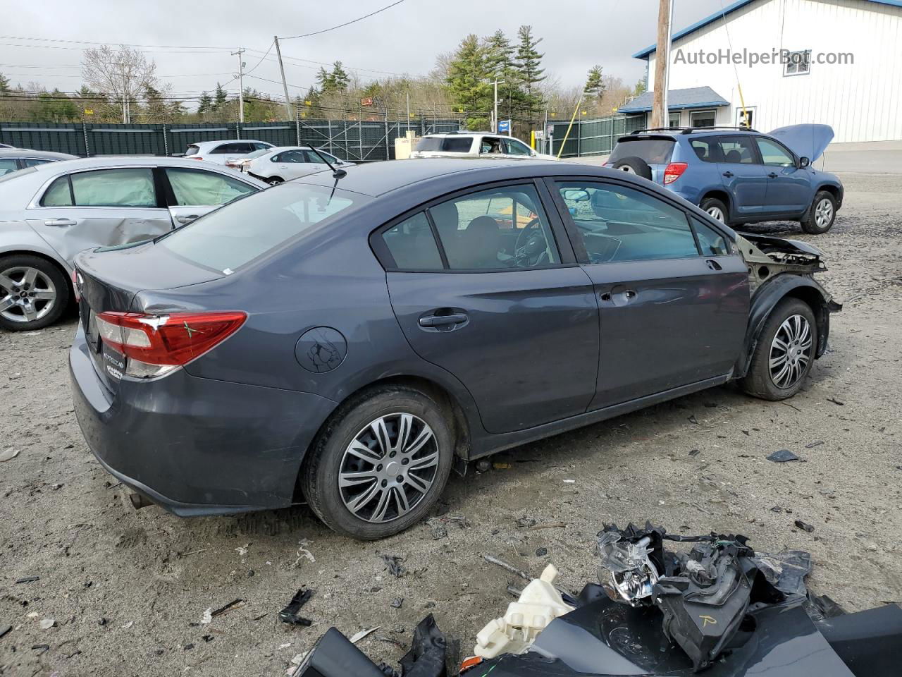 2018 Subaru Impreza  Silver vin: 4S3GKAA63J3601713