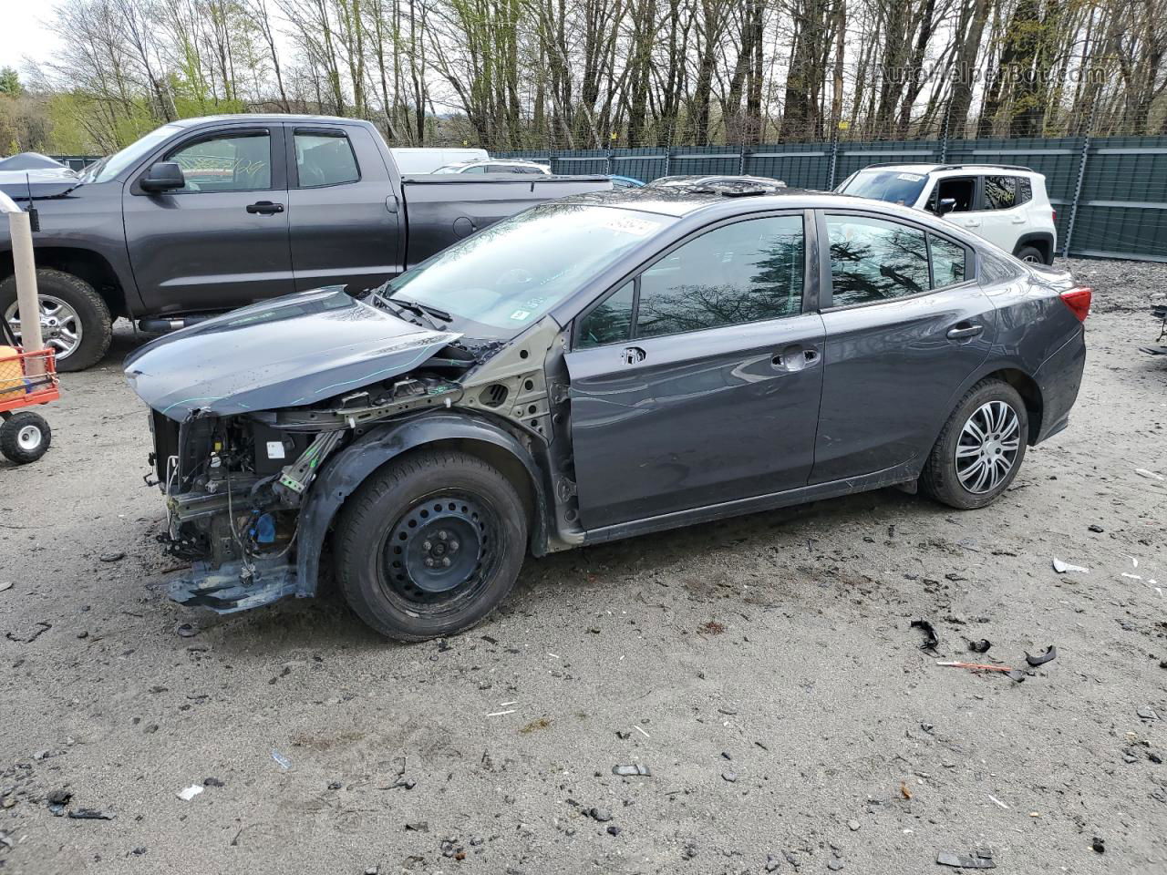 2018 Subaru Impreza  Silver vin: 4S3GKAA63J3601713