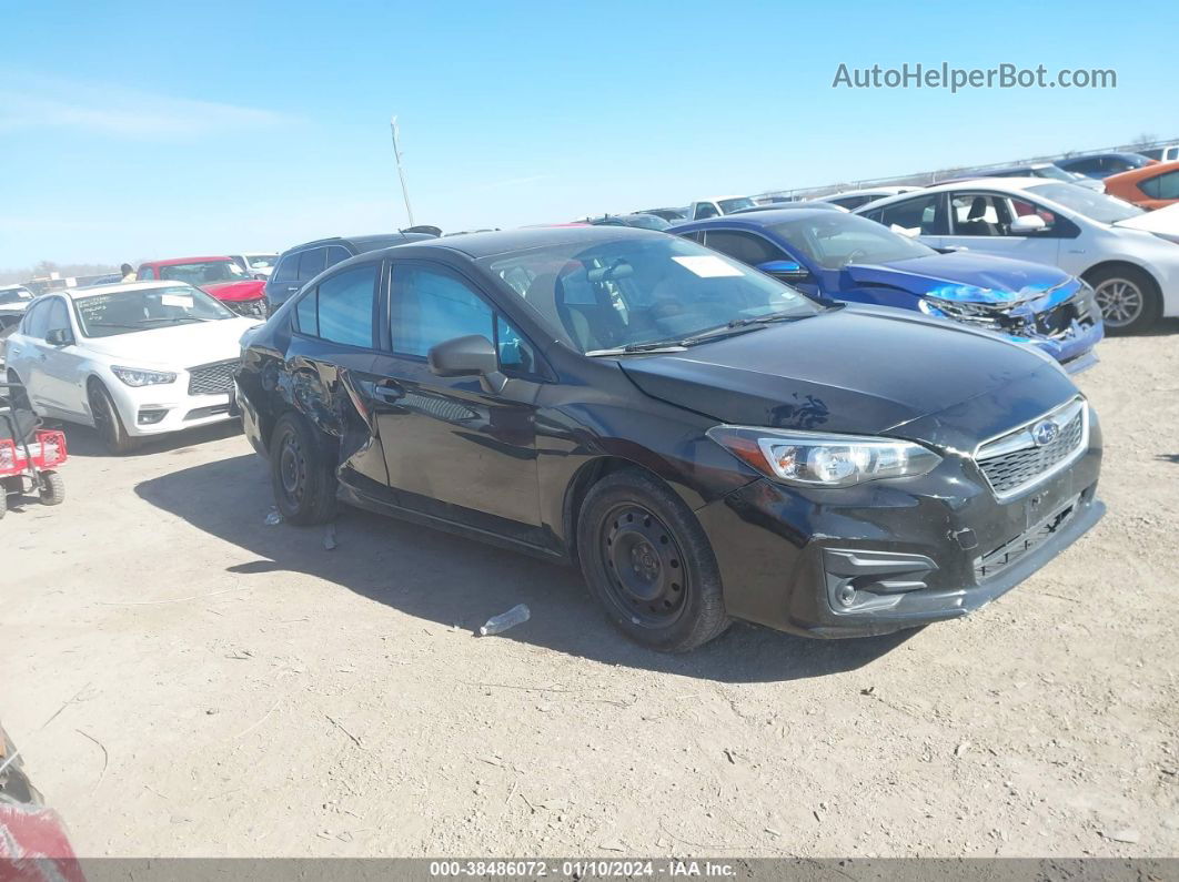 2018 Subaru Impreza 2.0i Черный vin: 4S3GKAA63J3611934