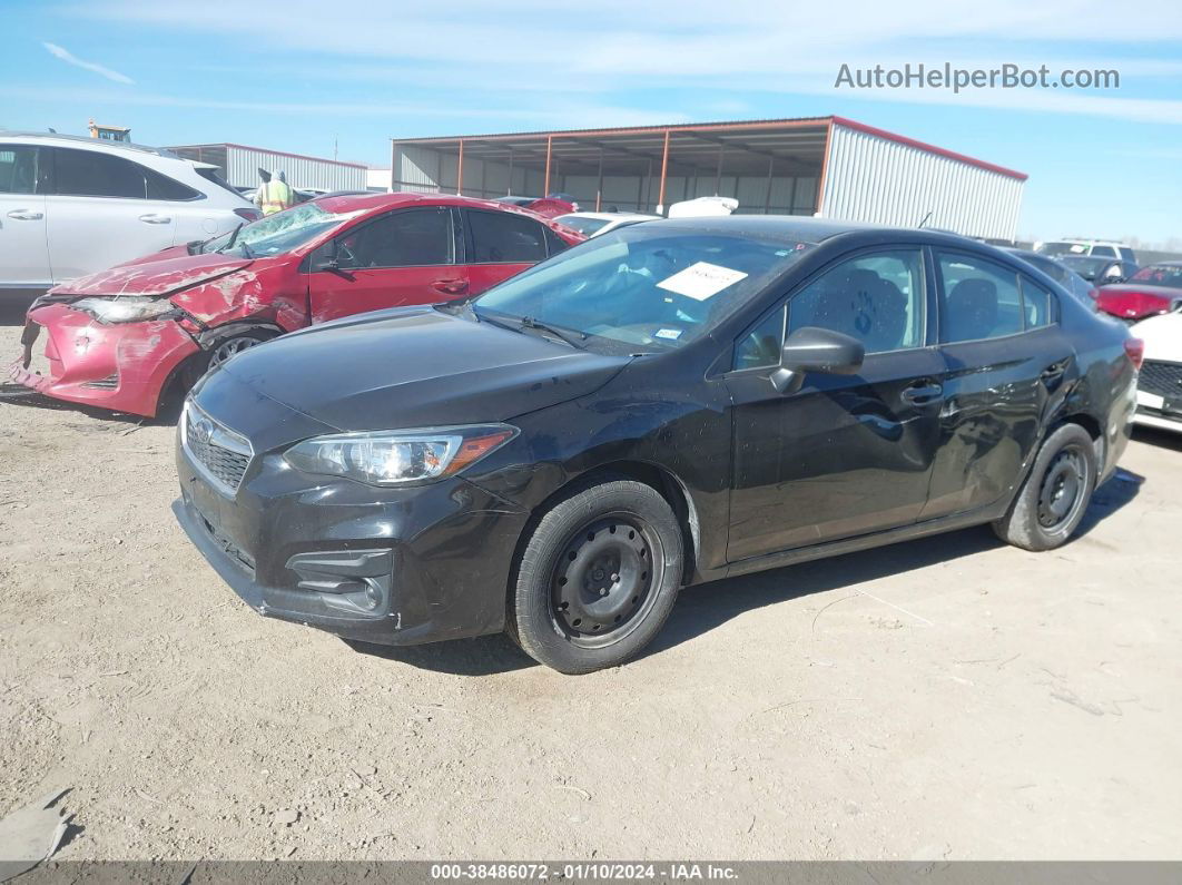 2018 Subaru Impreza 2.0i Черный vin: 4S3GKAA63J3611934