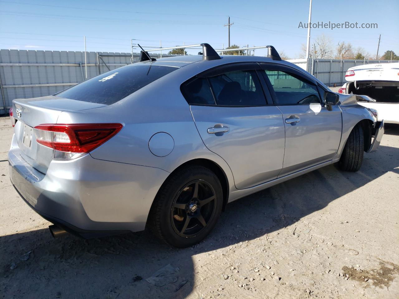 2018 Subaru Impreza  Silver vin: 4S3GKAA64J3603552