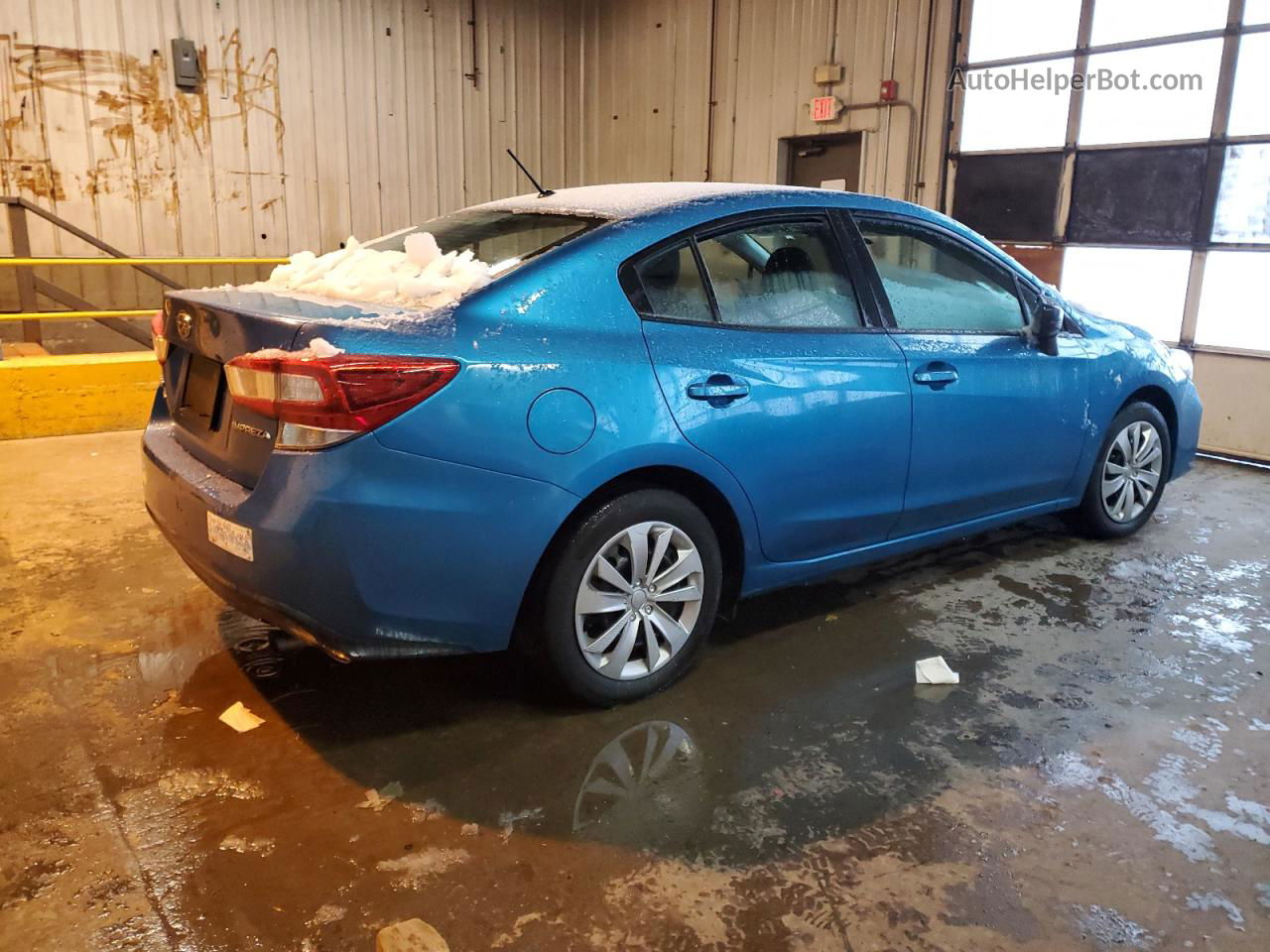 2018 Subaru Impreza  Blue vin: 4S3GKAA64J3609142