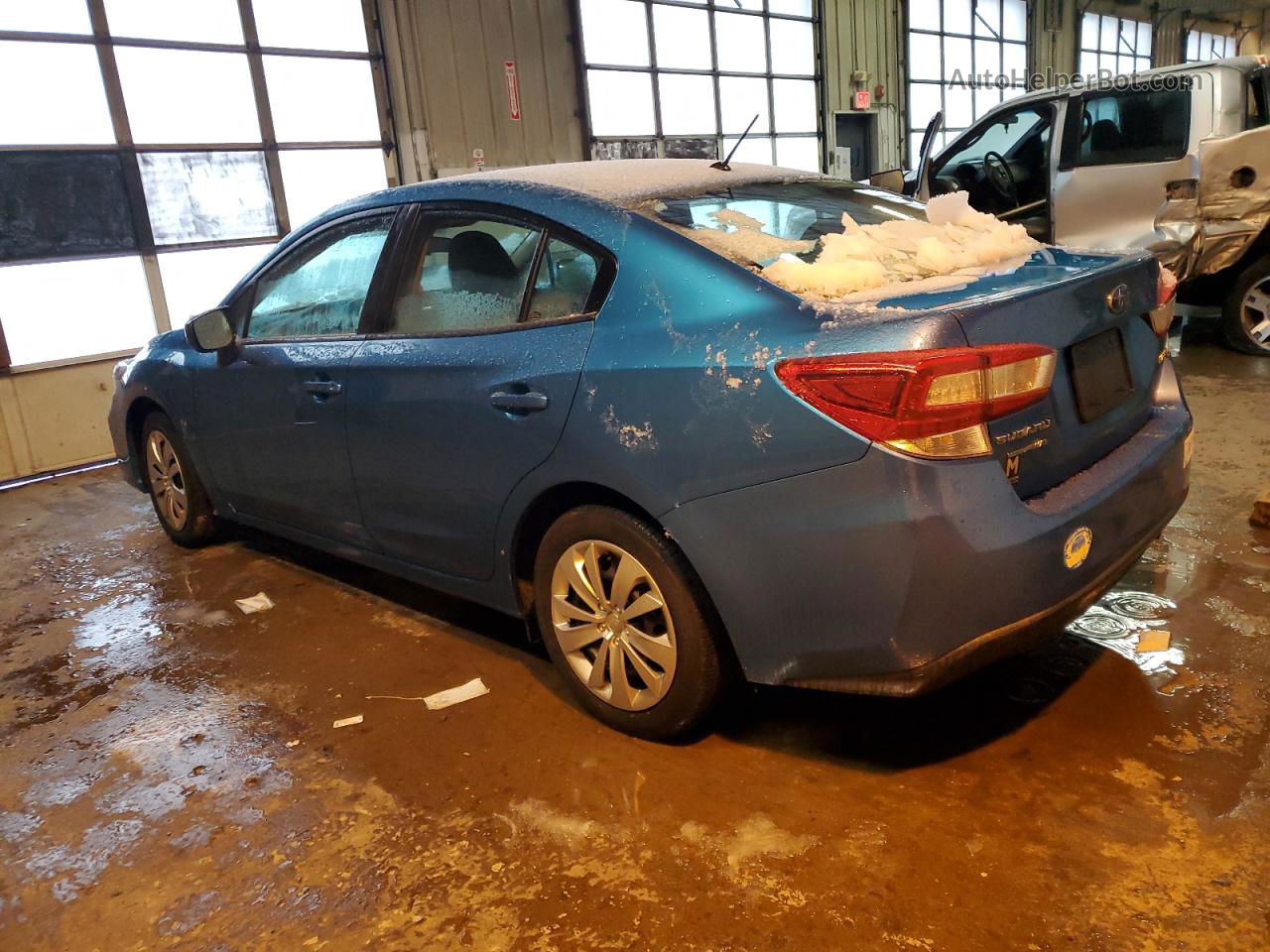 2018 Subaru Impreza  Blue vin: 4S3GKAA64J3609142