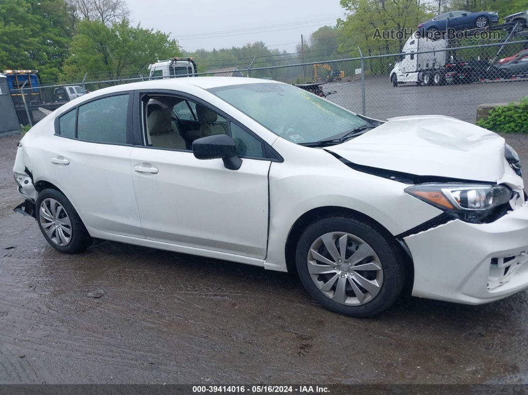 2018 Subaru Impreza 2.0i White vin: 4S3GKAA64J3618598