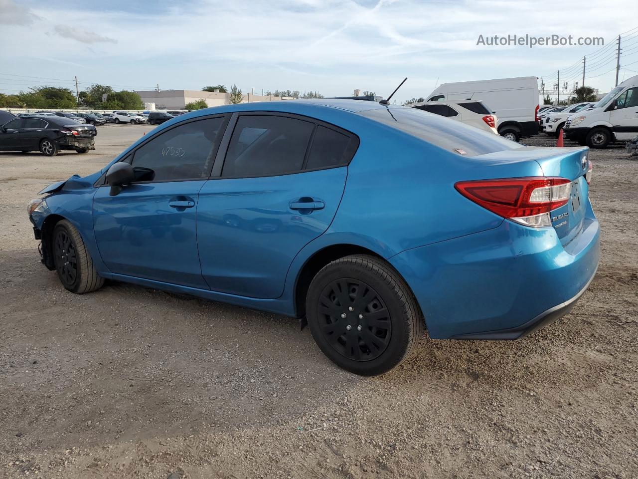 2018 Subaru Impreza  Blue vin: 4S3GKAA65J3602832