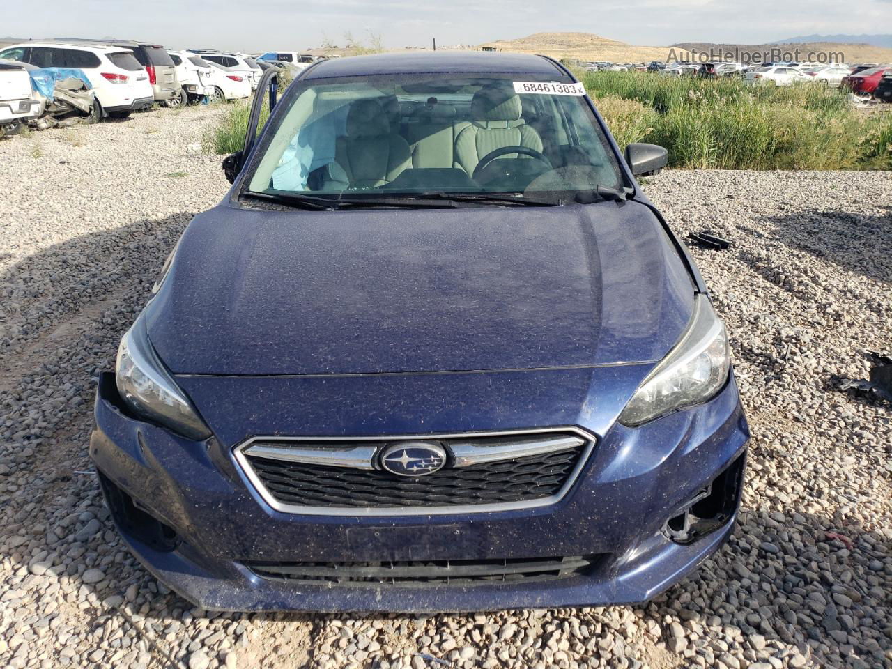 2018 Subaru Impreza  Blue vin: 4S3GKAA65J3604628