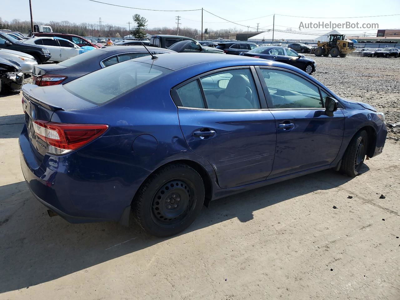 2018 Subaru Impreza  Blue vin: 4S3GKAA65J3607495