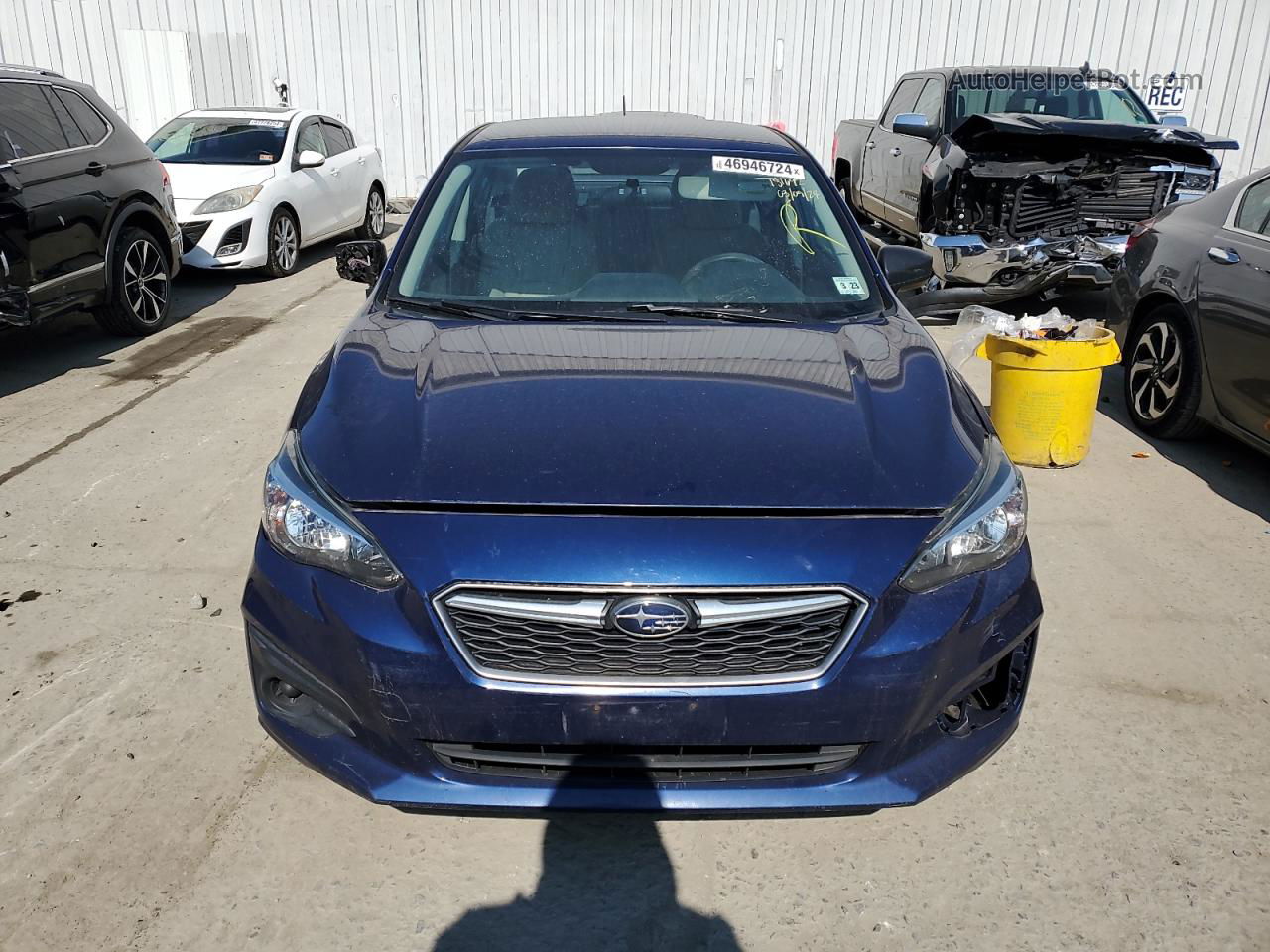 2018 Subaru Impreza  Blue vin: 4S3GKAA65J3607495