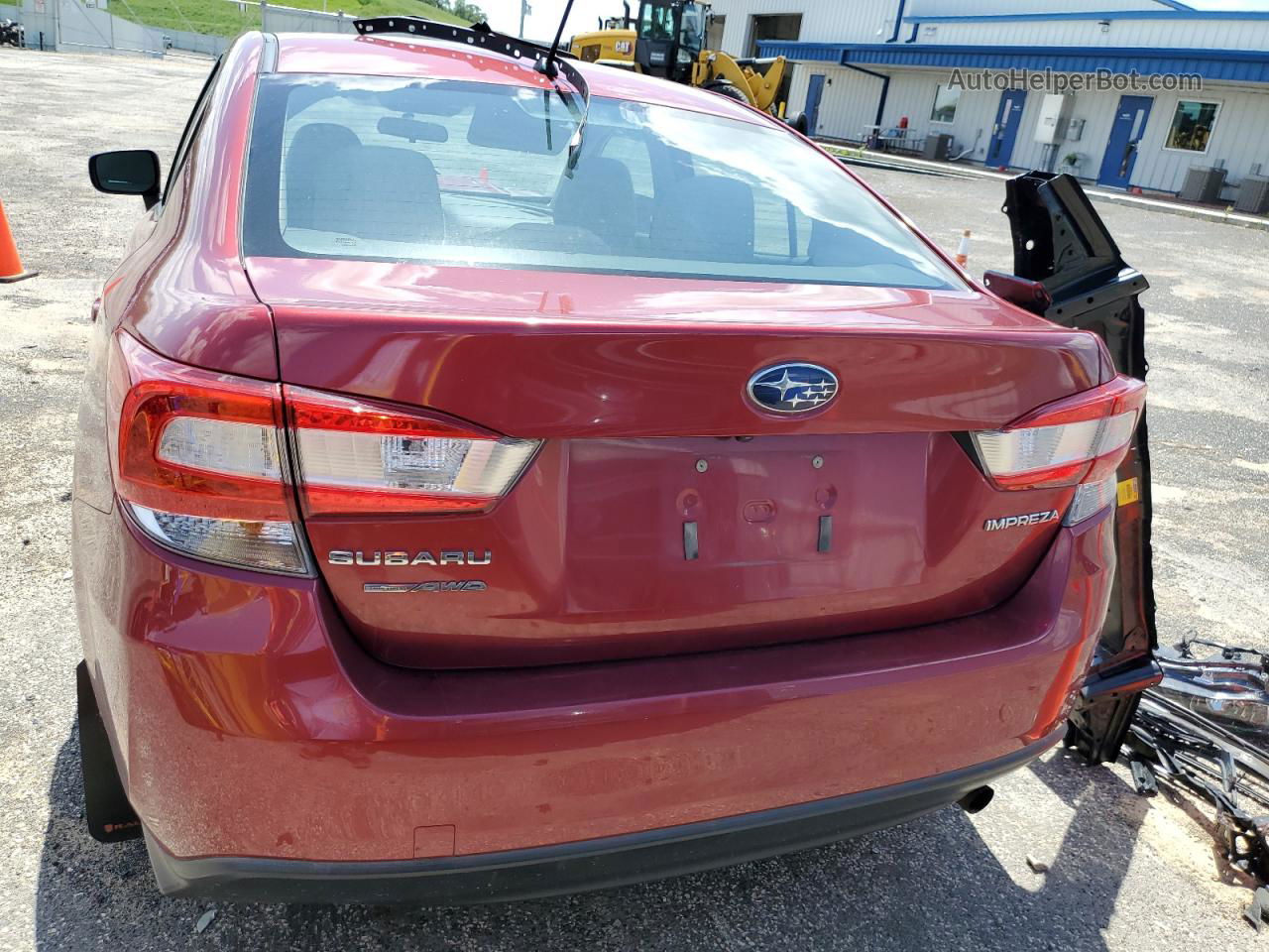 2018 Subaru Impreza  Red vin: 4S3GKAA66J1615763