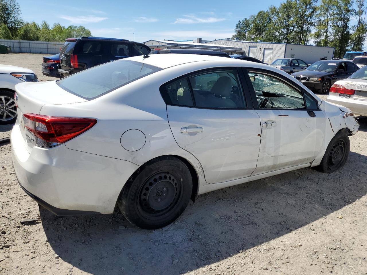 2018 Subaru Impreza  White vin: 4S3GKAA66J1617951