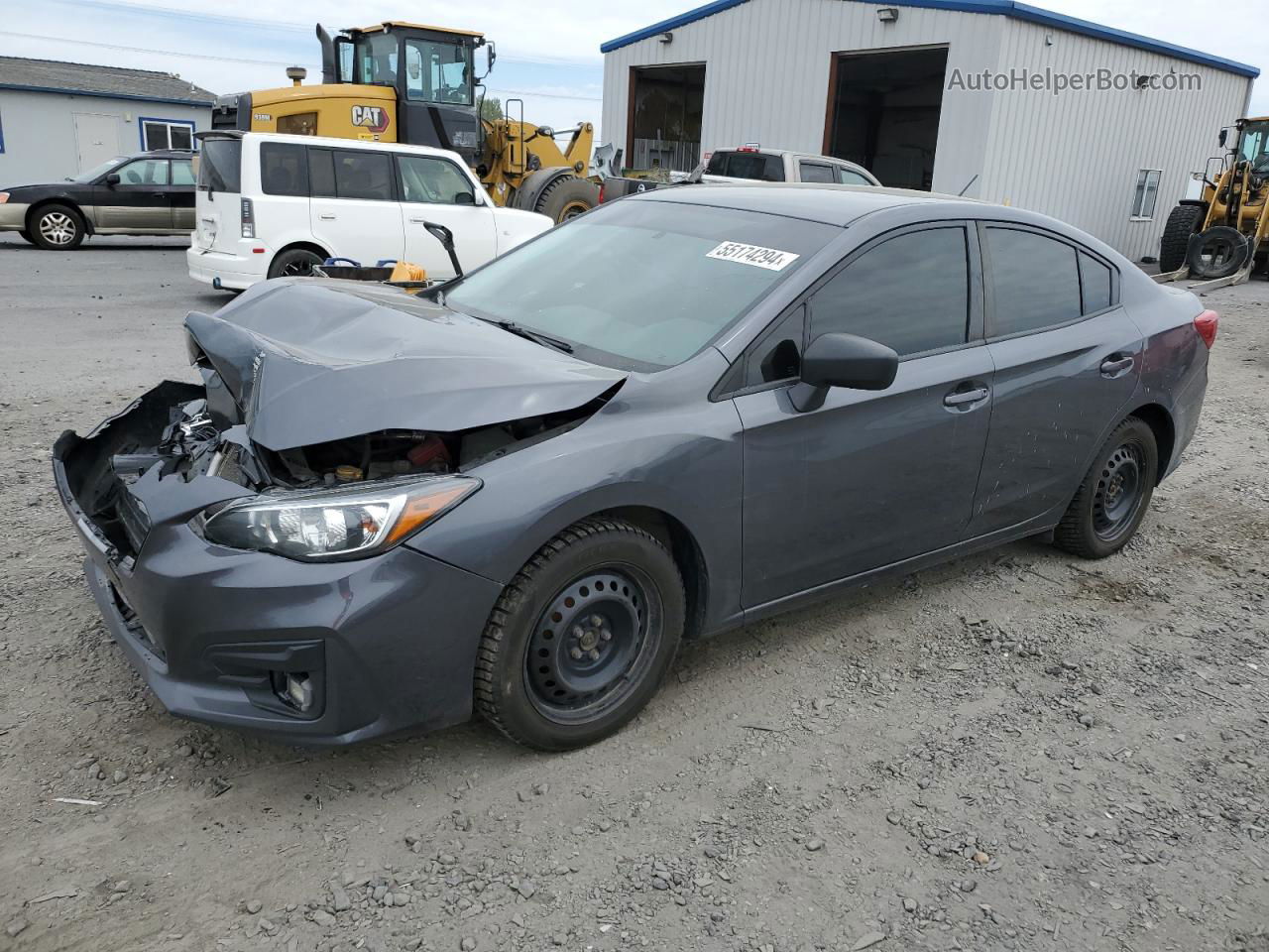 2018 Subaru Impreza  Серый vin: 4S3GKAA66J3610597