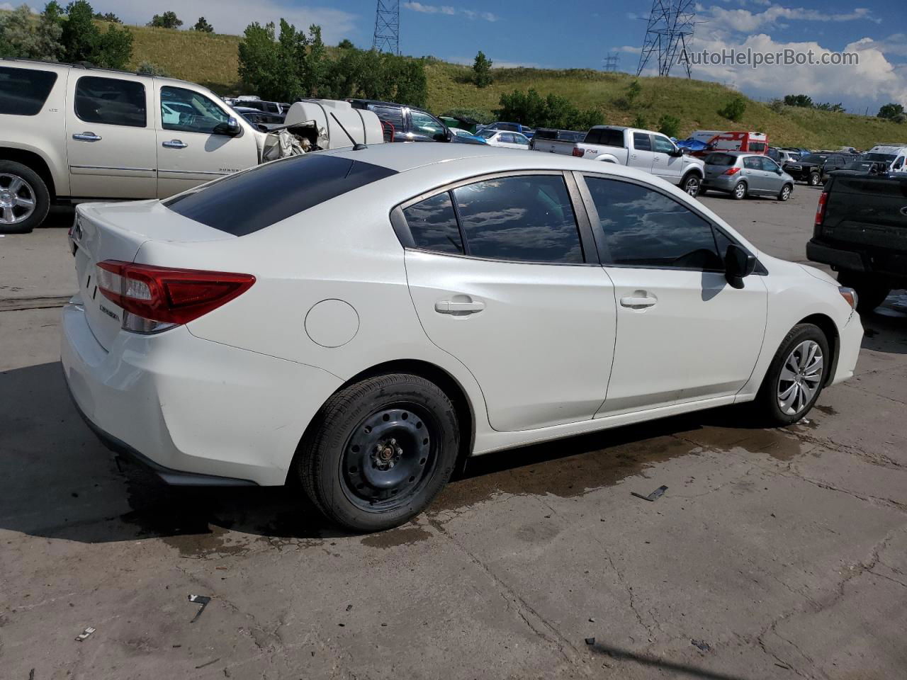 2018 Subaru Impreza  White vin: 4S3GKAA66J3612575