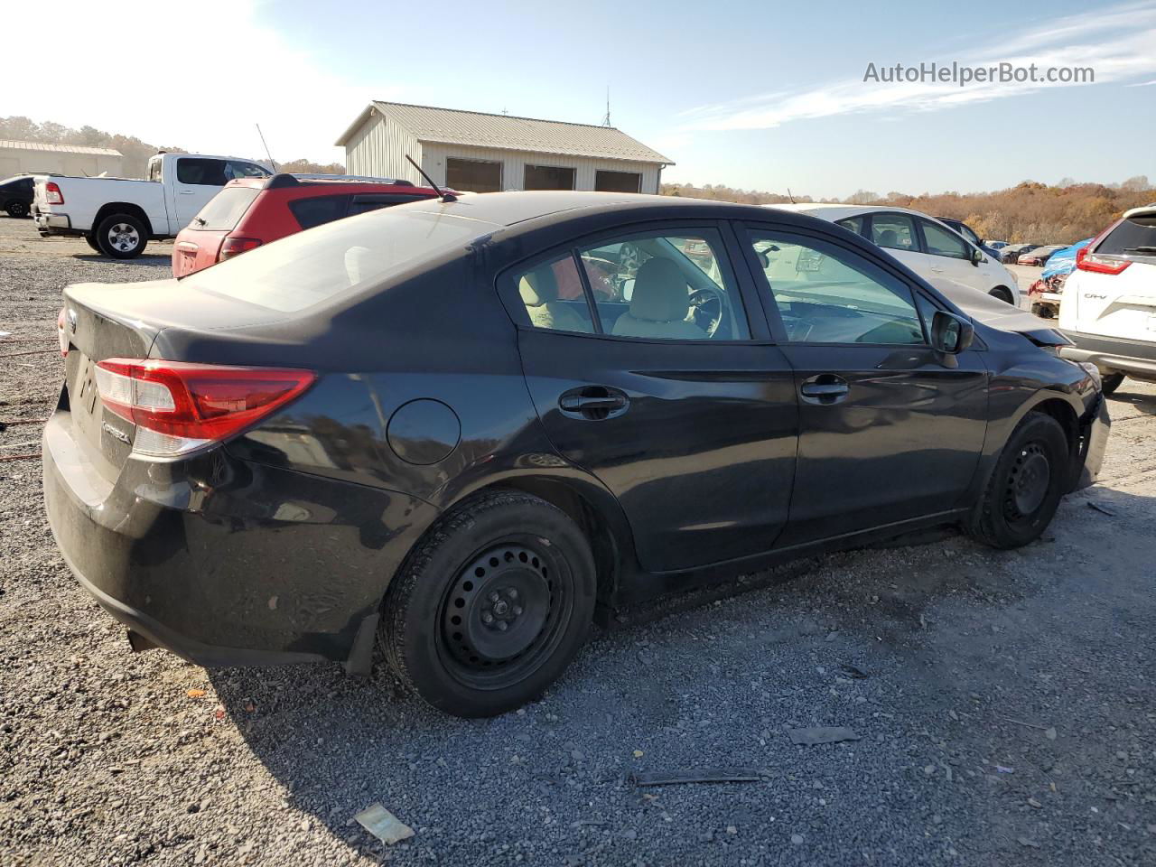 2018 Subaru Impreza  Black vin: 4S3GKAA66J3615699