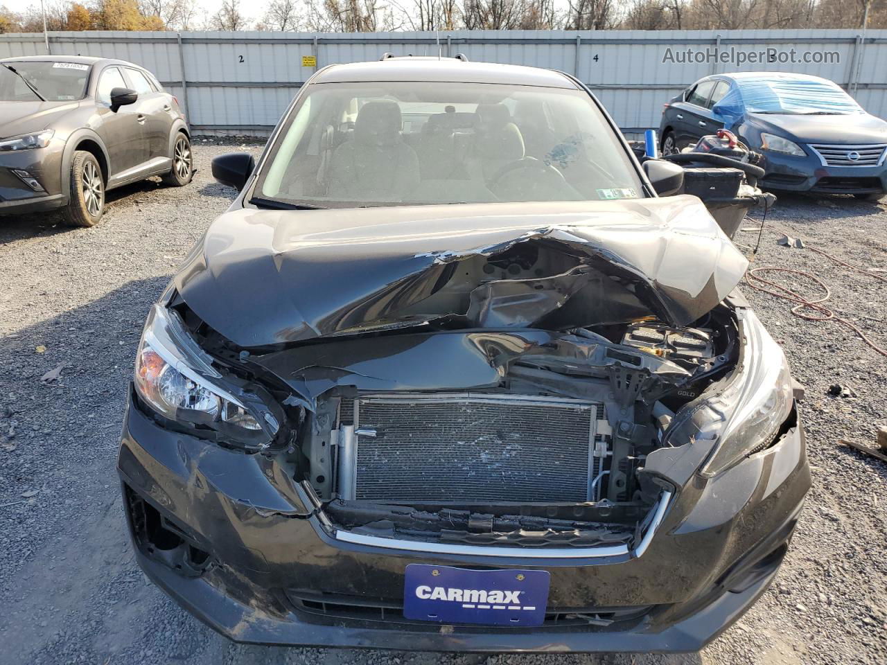 2018 Subaru Impreza  Black vin: 4S3GKAA66J3615699