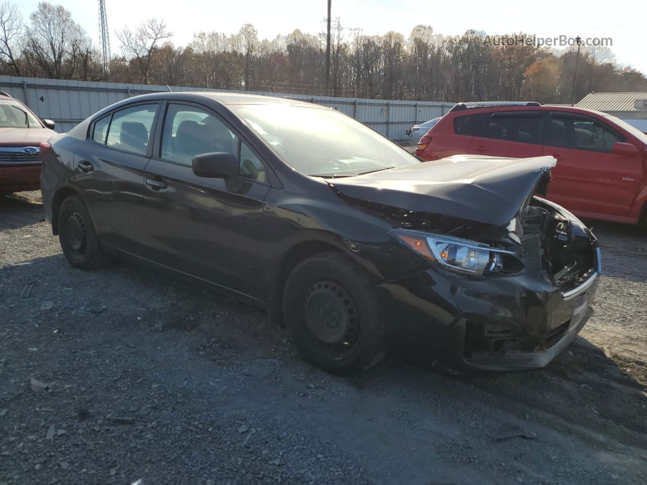 2018 Subaru Impreza  Black vin: 4S3GKAA66J3615699