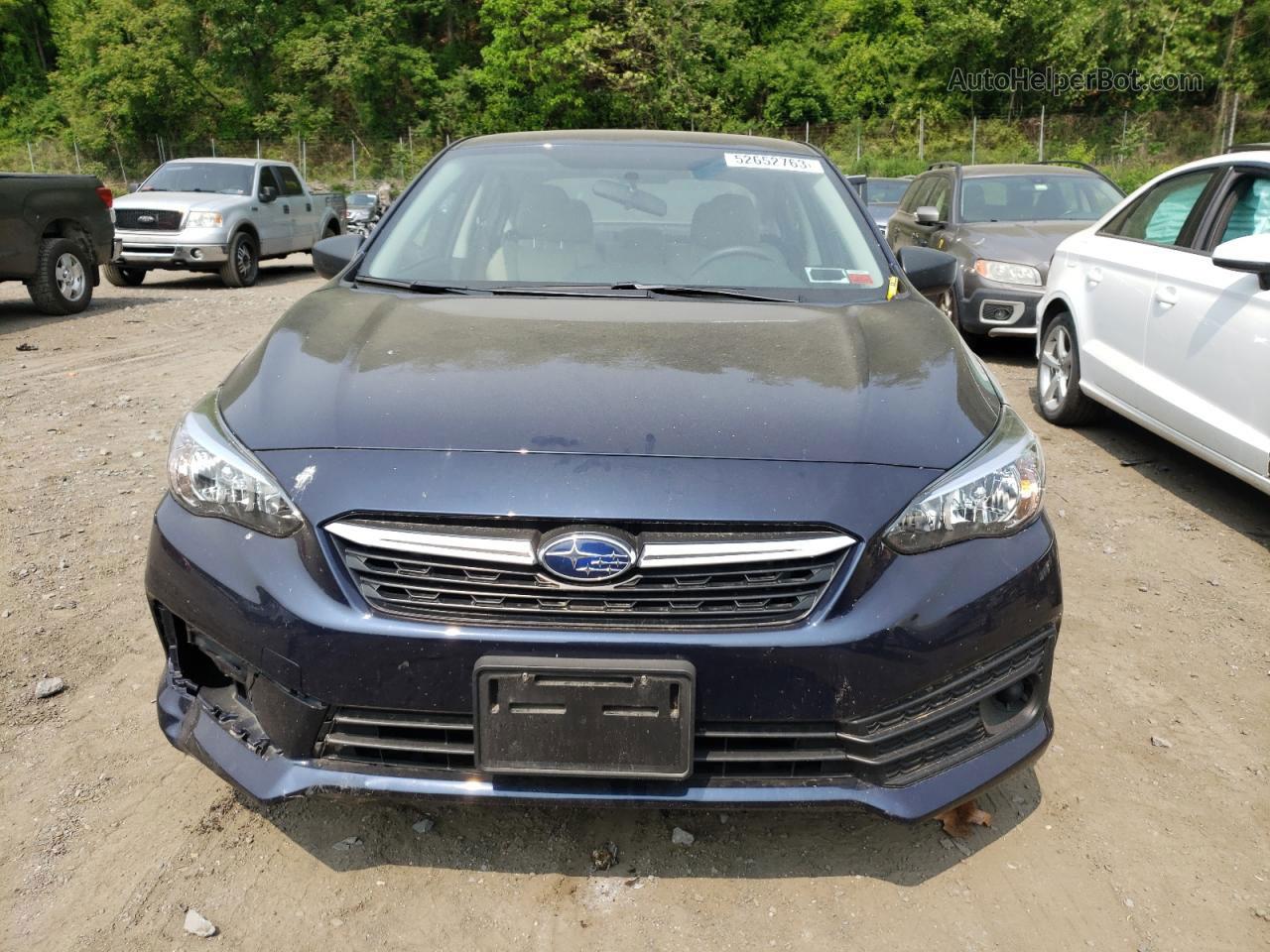 2021 Subaru Impreza  Blue vin: 4S3GKAA66M1604010