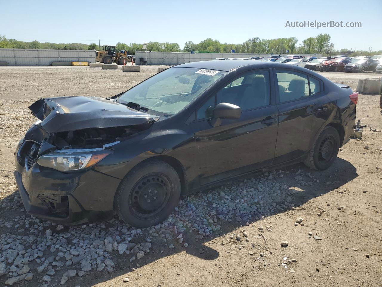 2018 Subaru Impreza  Black vin: 4S3GKAA67J3614447