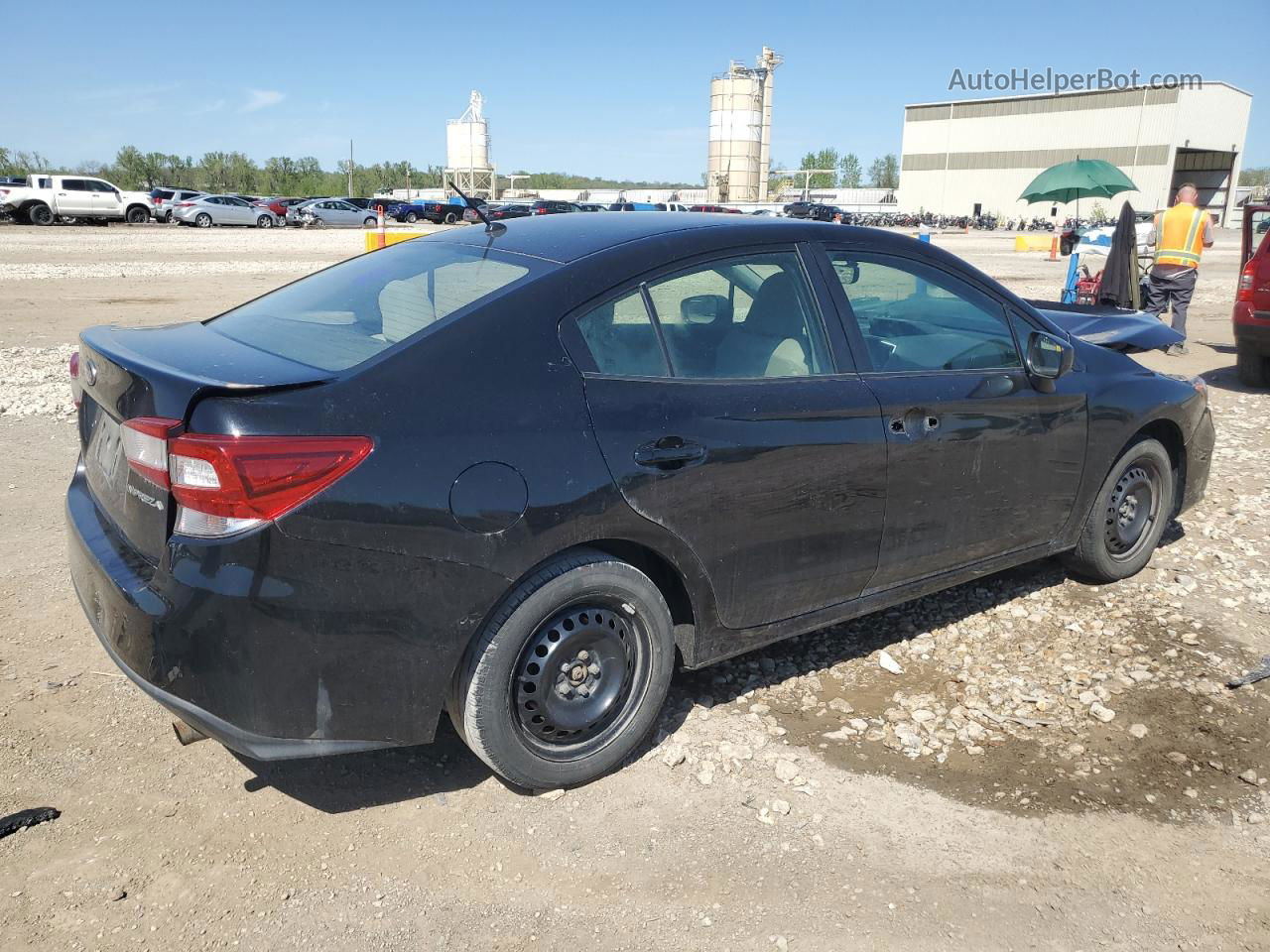 2018 Subaru Impreza  Black vin: 4S3GKAA67J3614447