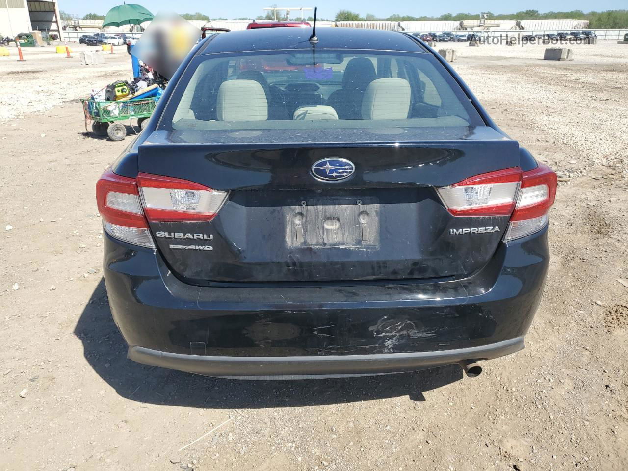 2018 Subaru Impreza  Black vin: 4S3GKAA67J3614447