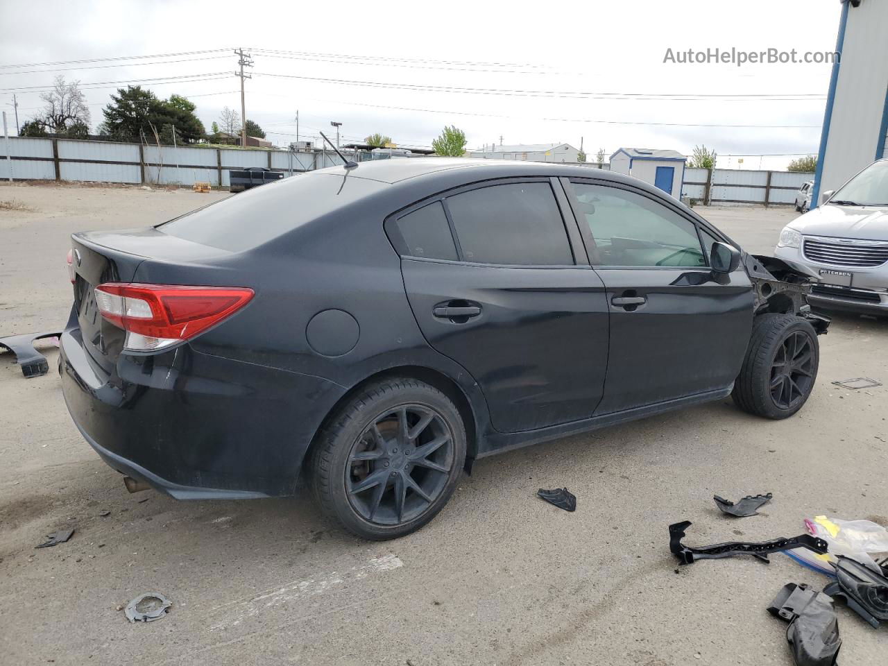 2018 Subaru Impreza  Black vin: 4S3GKAA68J1615621