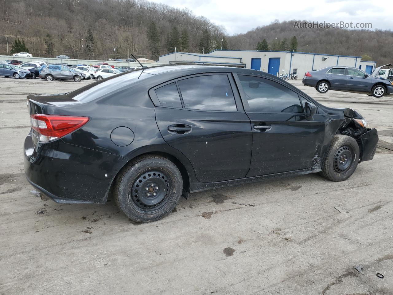 2018 Subaru Impreza  Black vin: 4S3GKAA68J3607880