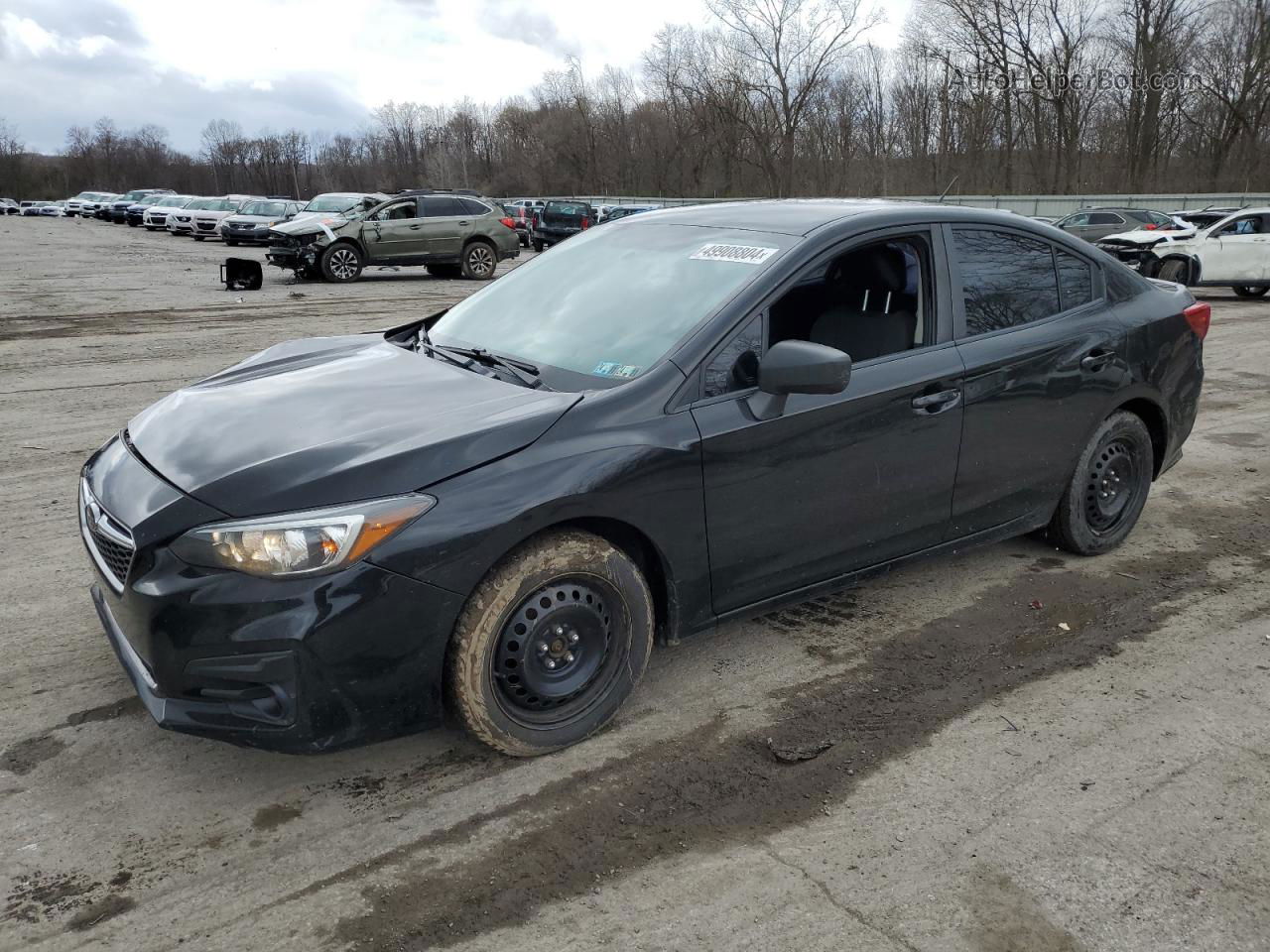 2018 Subaru Impreza  Black vin: 4S3GKAA68J3607880