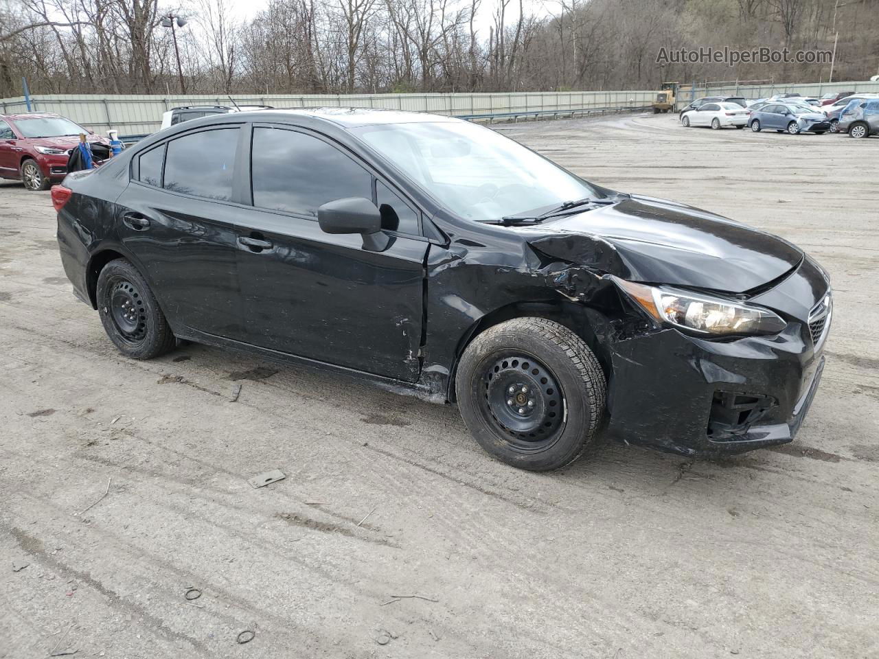 2018 Subaru Impreza  Black vin: 4S3GKAA68J3607880