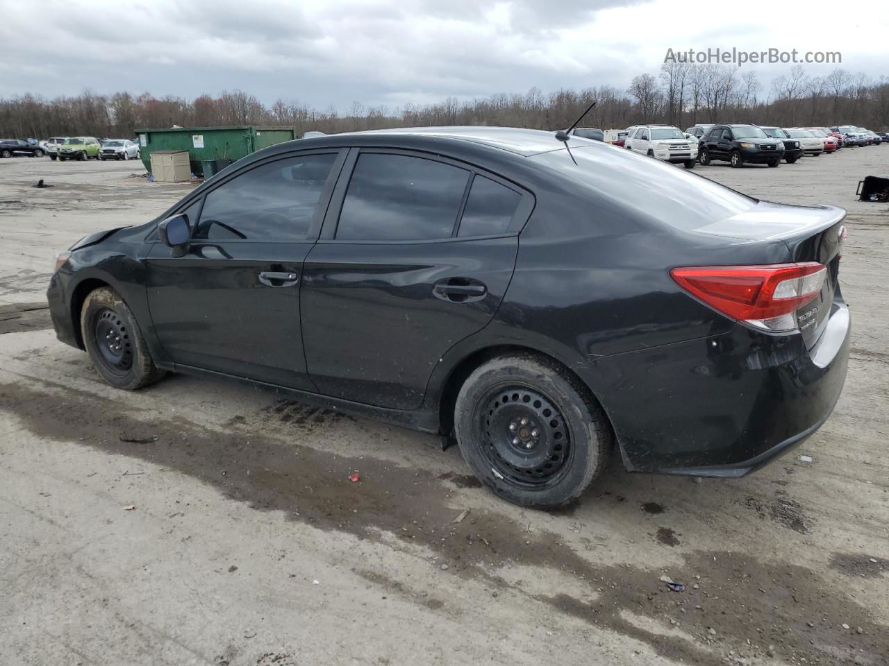 2018 Subaru Impreza  Black vin: 4S3GKAA68J3607880