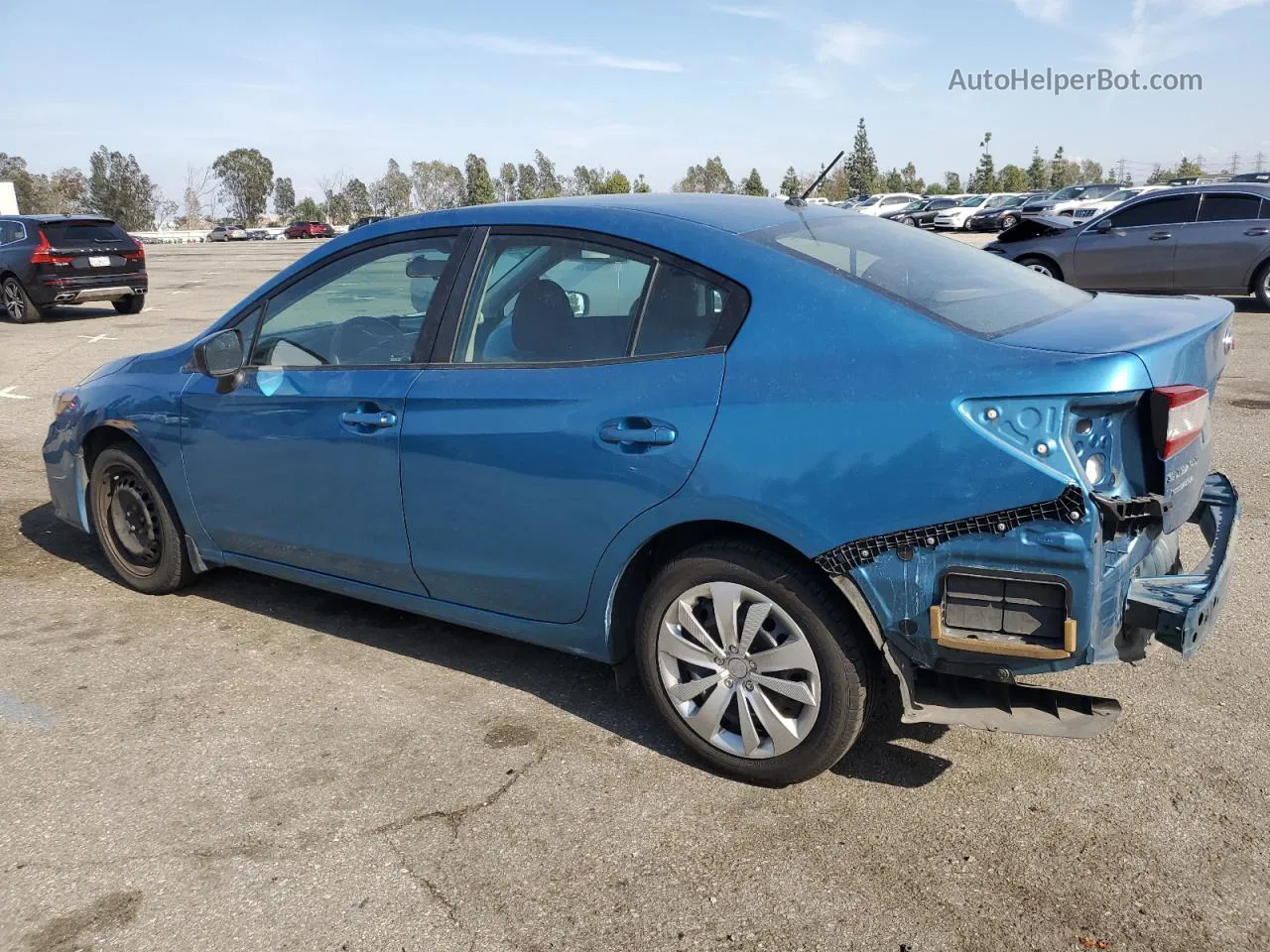 2018 Subaru Impreza  Blue vin: 4S3GKAA68J3621097