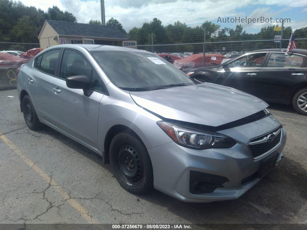 2018 Subaru Impreza   Silver vin: 4S3GKAA69J1604420