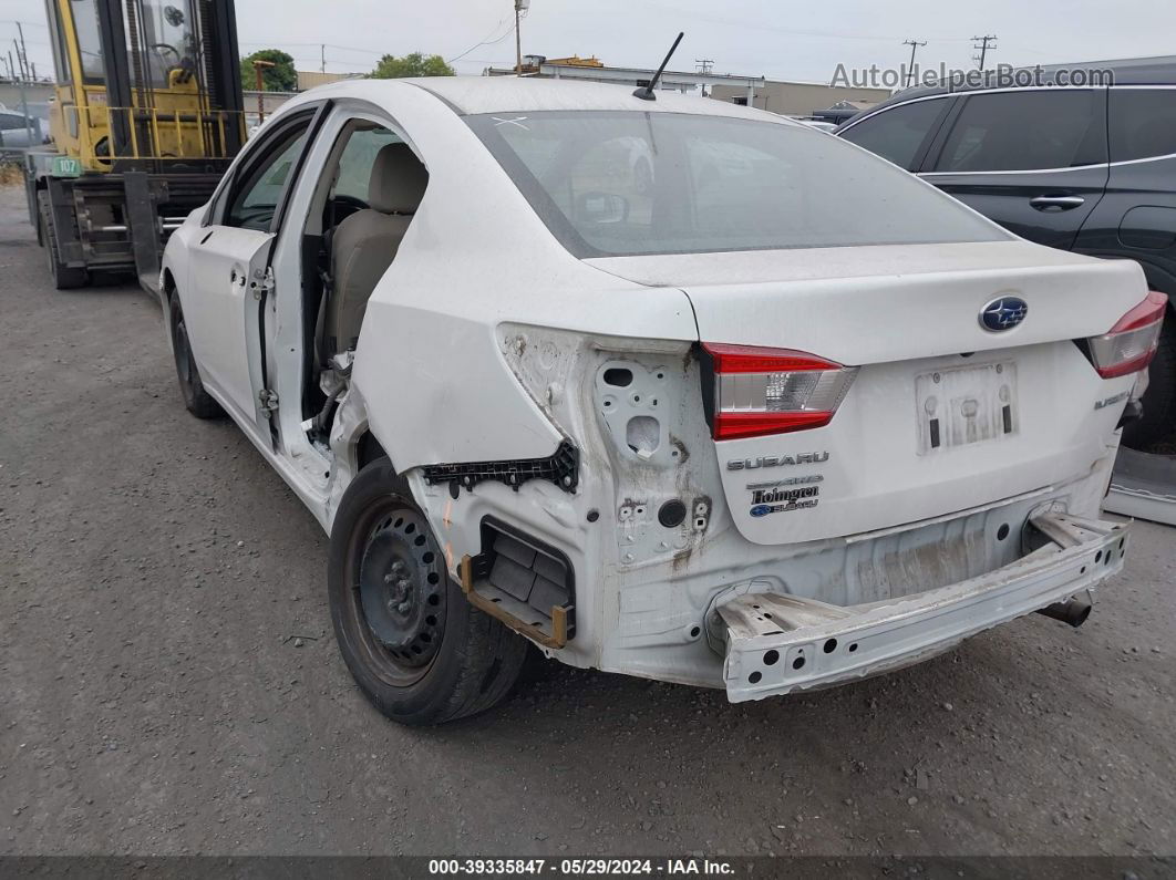 2018 Subaru Impreza 2.0i White vin: 4S3GKAA69J3623098