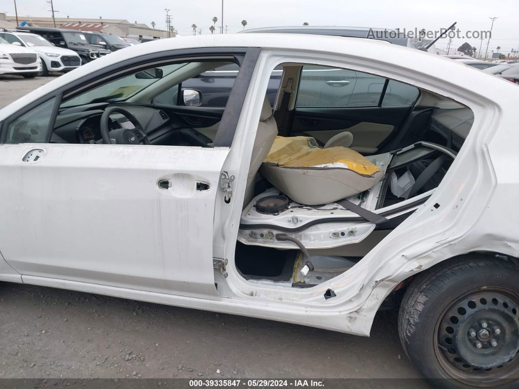 2018 Subaru Impreza 2.0i White vin: 4S3GKAA69J3623098